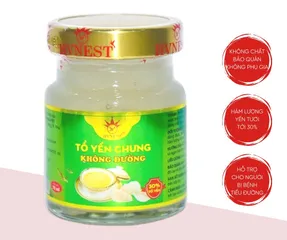Combo 6 Hũ Tổ Yến Chưng Không Đường HVNEST - Thực Phẩm Bổ Dưỡng Tăng Cường Miễn Dịch Cho Người Lớn Và Trẻ Nhỏ