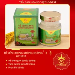 Combo 6 Hũ Tổ Yến Chưng Không Đường HVNEST - Thực Phẩm Bổ Dưỡng Tăng Cường Miễn Dịch Cho Người Lớn Và Trẻ Nhỏ