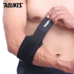 Đai Hỗ Trợ Bảo Vệ Khuỷu Tay Aolikes AL7947 - Phụ Kiện Tập Gym Chống Sốc, Khóa Tự Điều Chỉnh, Thiết Kế Thoải Mái