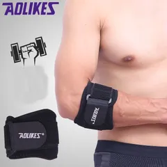 Đai Hỗ Trợ Bảo Vệ Khuỷu Tay Aolikes AL7947 - Phụ Kiện Tập Gym Chống Sốc, Khóa Tự Điều Chỉnh, Thiết Kế Thoải Mái