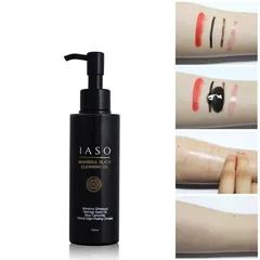 Dầu Tẩy Trang Bùn Khoáng Đen IASO Ghassoul - Làm Sạch Da Ngay Lập Tức, Se Khít Lỗ Chân Lông, Dành Cho Mọi Loại Da 150ml