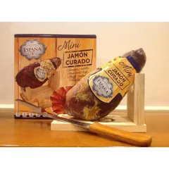 Đùi Heo Muối Mini Jamon Curado Espana - Hương Vị Thơm Ngon Đậm Đà, Món Ăn Truyền Thống Tây Ban Nha 1kg Hộp Sang Trọng