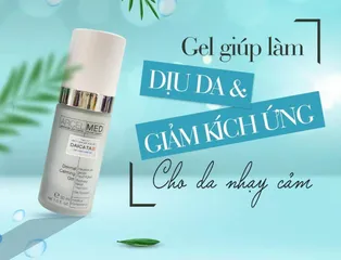 Gel Dưỡng Dịu Kích Ứng Da Jean D'Arcel 30ml - Gel Làm Mát Da, Cấp Ẩm và Phục Hồi Da Nhạy Cảm, Mẩn Đỏ Từ Thiên Nhiên
