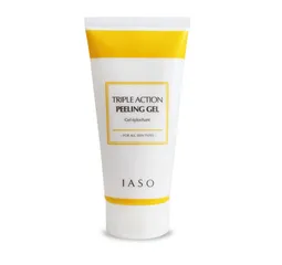 Gel Tẩy Da Chết Iaso Triple Action Peeling 150g - Giúp Làm Sáng Da, Loại Bỏ Mụn Cám, Dưỡng Ẩm Cho Mọi Loại Da