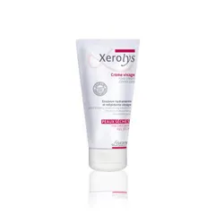 Kem Dưỡng Ẩm Da Khô Lysaskin Xerolys Crème Visage 50ml - Giúp Cấp Ẩm và Tái Tạo Da, Phù Hợp Cho Da Rát Khô và Vấn Đề Da 3 Tuổi Trở Lên