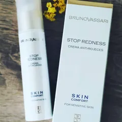 Kem Giảm Kích Ứng Bruno Vassari Skin Comfort Stop Redness 50ml - Làm Dịu Da Mẩn Đỏ, Chống Viêm, Dưỡng Ẩm Tối Ưu