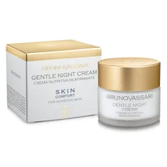 Kem dưỡng ẩm phục hồi da nhạy cảm Bruno Vassari Gentle Night Cream 50ml - Làm dịu, tăng đề kháng cho da ban đêm