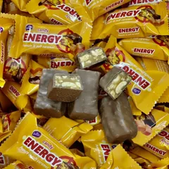 Kẹo Socola Mềm Caramel Đậu Phộng Konti Energy - Hương Vị Ngọt Bùi Thơm Ngon, Snack Ngọt Lành 500g