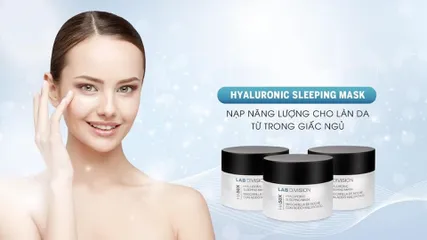 Mặt Nạ Ngủ Siêu Cấp Ẩm Bruno Vassari HA50x - Hyaluronic Sleeping Mask Dưỡng Ẩm Cho Da Dễ Dàng Khó Khăn