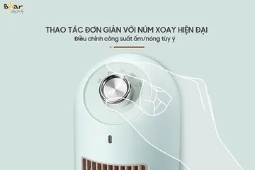 Máy Sưởi Gốm Bear DNQ-C20B1 2000W - Công Nghệ Sưởi PTC Hiện Đại, Yên Tĩnh, An Toàn Cho Mùa Đông ấm áp