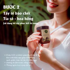Set Chăm Sóc Body An Yên Mộc Hương - Bộ Giảm Mụn Từ Thiên Nhiên, Gel Làm Sạch, Tẩy Tế Bào Chết, Dưỡng Da, Phù Hợp Mọi Loại Da
