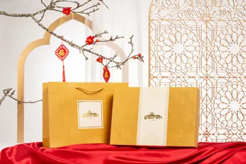 Bộ Quà Tết Nhụy Hoa Nghệ Tây Saffron Salam Kèm Trà Hoa Nhài & Trà Hoa Hồng - Quà Tặng Sang Trọng Tốt Cho Sức Khỏe và Sắc Đẹp