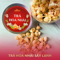 Bộ Quà Tết Nhụy Hoa Nghệ Tây Saffron Salam Kèm Trà Hoa Nhài & Trà Hoa Hồng - Quà Tặng Sang Trọng Tốt Cho Sức Khỏe và Sắc Đẹp