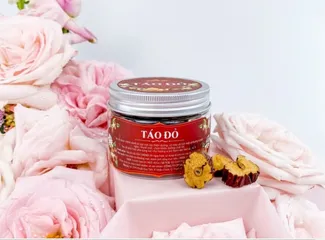 Set Quà Tặng Saffron Mật Ong Ngâm Đông Trùng Hạ Thảo & Trà Táo Đỏ - Tăng Cường Sức Khỏe, Quà Tặng Ý Nghĩa Cho Người Thân