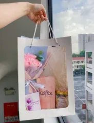 Set quà tặng Saffron nhụy hoa nghệ tây Jahan và trà hoa - Quà sức khỏe và làm đẹp cho phụ nữ, thiết kế nữ tính, sang trọng