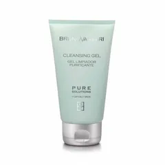 Sữa Rửa Mặt Bruno Vassari Pure Solutions 150ml - Gel Làm Sạch Chuyên Biệt Cho Da Dầu Mụn, Giúp Se Khít Lỗ Chân Lông