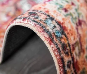 Thảm Trải Sàn Bohemian Cao Cấp TSL06 Ghome - Họa Tiết Retro Chất Liệu Cashmere Mềm Mại, Kích Thước Đa Dạng