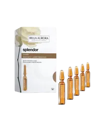 Tinh Chất Dưỡng Da Bella Aurora Splendor Vitamin C + Hyaluronic Acid - Giải Pháp Chống Lão Hóa, Làm Sáng Da, Mờ Vết Thâm, 5 Ống x 2ml