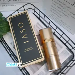 Tinh Chất Hỗ Trợ Trẻ Hóa Da IASO Progressive Age Care Serum - Cung Cấp Độ Ẩm, Chống Lão Hóa, Dưỡng Da Tươi Trẻ, Lọ 35ml