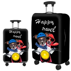 Túi Trùm Vali Du Lịch Chống Nước Happy Travel - Bảo Vệ Vali Chống Trầy Xước, Phù Hợp Mọi Chuyến Đi, Unisex