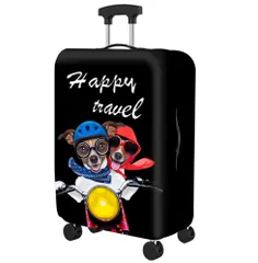 Túi Trùm Vali Du Lịch Chống Nước Happy Travel - Bảo Vệ Vali Chống Trầy Xước, Phù Hợp Mọi Chuyến Đi, Unisex