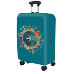 Túi Trùm Vali Du Lịch Chống Nước Let's Travel Màu Xanh Lá - Bảo Vệ Vali Khỏi Bụi Bẩn và Nước, Dễ Dàng Gấp Gọn