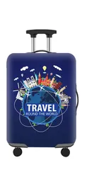 Túi Trùm Vali Chống Nước Let's Travel - Bảo Vệ Vali Du Lịch, Chống Bám Bụi, Thun Co Giãn, Phù Hợp Vali 26-28 inch