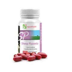 Viên uống nhau thai cừu Nzpurehealth Sheep Placenta 30 viên - Tăng cường miễn dịch, làm đẹp da, hỗ trợ hồi phục tế bào.
