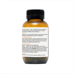 Viên uống Purity Immune Health cho trẻ - Tăng cường miễn dịch, bổ sung Vitamin C và Kẽm, hỗ trợ sức khỏe toàn diện từ 4-13 tuổi