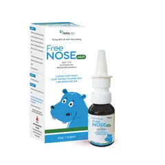 Xịt mũi Freenose Adult 20ml - Giải pháp giảm nghẹt mũi, hỗ trợ giữ ẩm mũi hiệu quả với nước muối và Natri hyaluronate