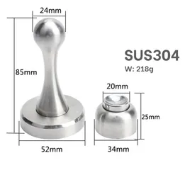 Bộ Chặn Cửa Inox 304 Hobby Home Decor CC8 - Giúp Cố Định Cửa, Dễ Dàng Lắp Đặt, Thời Trang Nội Thất Hàng Đầu