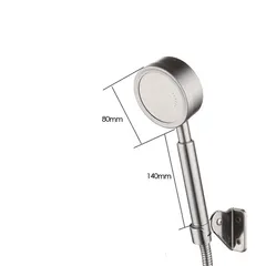 Bộ Tay Sen Tắm Cầm Lõi 2 Ống Cách Nhiệt Hobby Home Decor BST2 - Inox 304 Chịu Nhiệt Tối Đa 90 Độ C, Tiết Kiệm Nước, Tăng Áp Lực Tắm