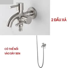 Bộ vòi sen tắm inox 304 kèm củ sen lạnh và dây 1.5m Hobby Home CSV1 - Tiện lợi, bền đẹp cho không gian tắm của bạn