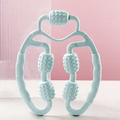 Con lăn massage giãn cơ 5 bánh xe Dobetters - Thiết bị thể thao giảm đau, xoa bóp vai tay chân, tiện dụng cho tập luyện và du lịch.