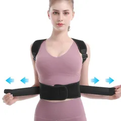 Đai Cố Định Xương Đòn Aolikes AL3106 - Hỗ Trợ Chỉnh Gù Lưng, Giúp Định Hình Dáng Tốt, Chất Liệu Neoprene Mềm Mại, Tiện Dụng Cho Mọi Cơ Thể