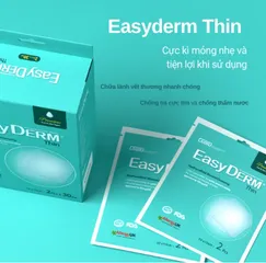 Băng Dán Y Tế CGBIO Easyderm Beauty Thin Hàn Quốc - Siêu Mỏng, Chống Nước, Bảo Vệ Vết Thương Hở, Ngăn Tia UV