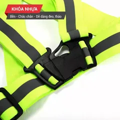 Dây đai phản quang chạy bộ, đạp xe GoodFit GF04RA - Bảo vệ an toàn với phản quang ban đêm, dụng cụ thể thao lý tưởng cho người yêu thể thao