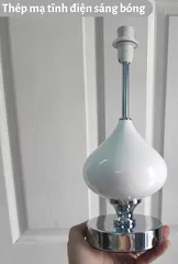 Đèn Ngủ Để Bàn Thân Sứ HUTA S10 - Thiết Kế Sang Trọng Với Ánh Sáng Dịu Nhẹ, Phù Hợp Để Đọc Sách Và Thư Giãn