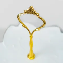 Đĩa Sứ 3 Tầng Trụ Kim Loại Ghome - Đồ Trang Trí Đựng Bánh Kẹo và Hoa Quả Sang Trọng, Thích Hợp Biếu Tặng Dịp Tân Gia