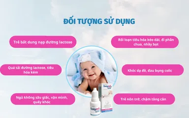 Enzym Lactase Easycol Baby 15ml - Hỗ Trợ Cải Thiện Tiêu Hóa Cho Trẻ Sơ Sinh & Trẻ Nhỏ, Giúp Hấp Thụ Đường Lactose Tốt Hơn