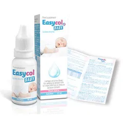 Enzym Lactase Easycol Baby 15ml - Hỗ Trợ Cải Thiện Tiêu Hóa Cho Trẻ Sơ Sinh & Trẻ Nhỏ, Giúp Hấp Thụ Đường Lactose Tốt Hơn