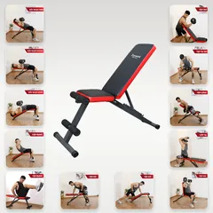 Ghế Tạ Đa Năng Zasami SGN-8611 - Tập Gym Tiện Lợi, Chắc Chắn, Dễ Di Chuyển, Nâng Cấp Các Nhóm Cơ Tối Ưu