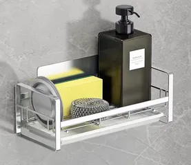 Kệ Đựng Đồ Rửa Chén Dán Tường Inox 304 Hobby Home Decor KRC6 - Chống Gỉ, Dễ Dàng Lắp Đặt, Phù Hợp Với Không Gian Bếp Hiện Đại