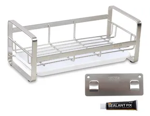 Kệ Đựng Đồ Rửa Chén Dán Tường Inox 304 Hobby Home Decor KRC6 - Chống Gỉ, Dễ Dàng Lắp Đặt, Phù Hợp Với Không Gian Bếp Hiện Đại