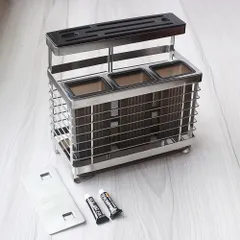 Kệ Đựng Đũa Dao Kéo Hobby Home Decor KDMT3 Inox 304 Có Khay Hứng Nước – Thiết Kế Gọn Gàng Cho Không Gian Bếp Thêm Ngăn Nắp