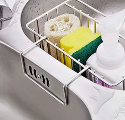 Kệ Rổ Đựng Đồ Rửa Chén Inox 304 Không Gỉ - Thiết Kế Tiết Kiệm Không Gian Hobby Home Decor MTB1