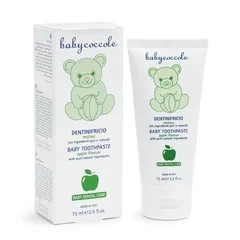 Kem Đánh Răng Babycoccole Hỗ Trợ Ngăn Ngừa Sâu Răng Cho Bé 12M+ - Hương Trái Cây Ngọt Ngào, An Toàn Khi Nuốt