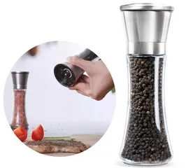 Lọ Xay Tiêu Tay Vặn Hobby Home Decor XT - Thủy Tinh Chắc Chắn, Thiết Kế Tiện Dụng, Lưỡi Nghiền Sứ, Phụ Kiện Nhà Bếp Cao Cấp
