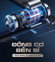 Máy Chạy Bộ Zasami KZ-C2205M - Động Cơ 3HP, Tập Đa Dạng, Hệ Thống Giảm Chấn, Khung Chắc Chắn, Hỗ Trợ 130kg, Tùy Chỉnh Bài Tập