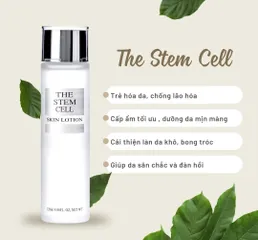 Nước Hoa Hồng Tế Bào Gốc The Stem Cell Skin Lotion - Dưỡng Ẩm, Làm Sáng Da, Phục Hồi Tổn Thương, Chai 120ml